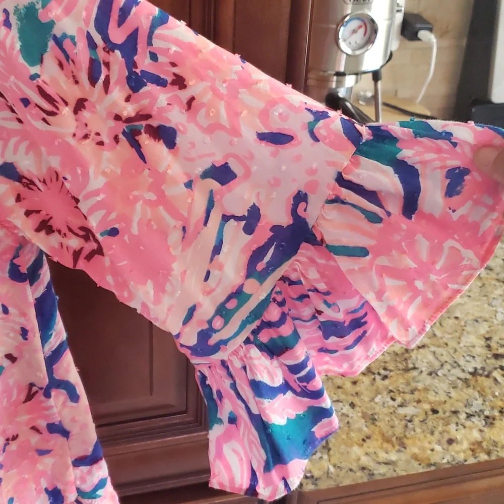 Lily Pulitzer Dressy Shirt - Picture 3 of 6